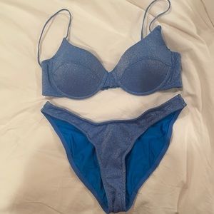 TRIANGL blue bikini